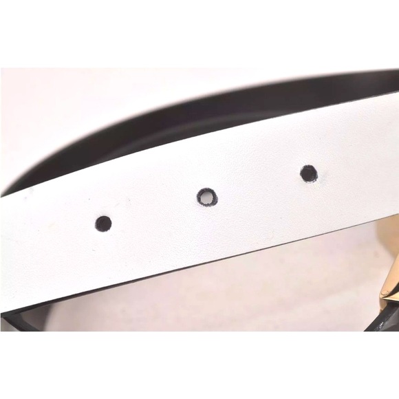 GUCCI REVERSIBLE Belt Black/White EUC - Picture 6 of 11